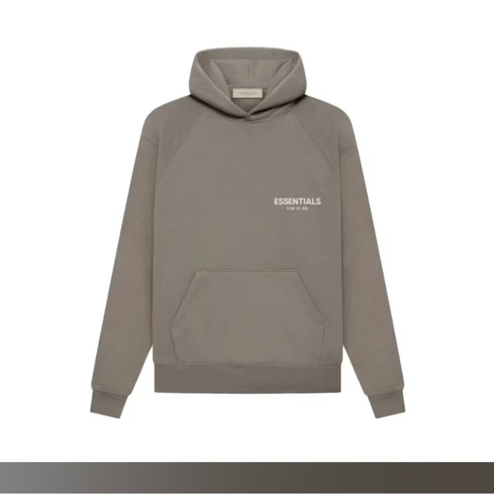 Essentials Desert Taupe Hoodie Small Runs half size oversized Brand New in Bag